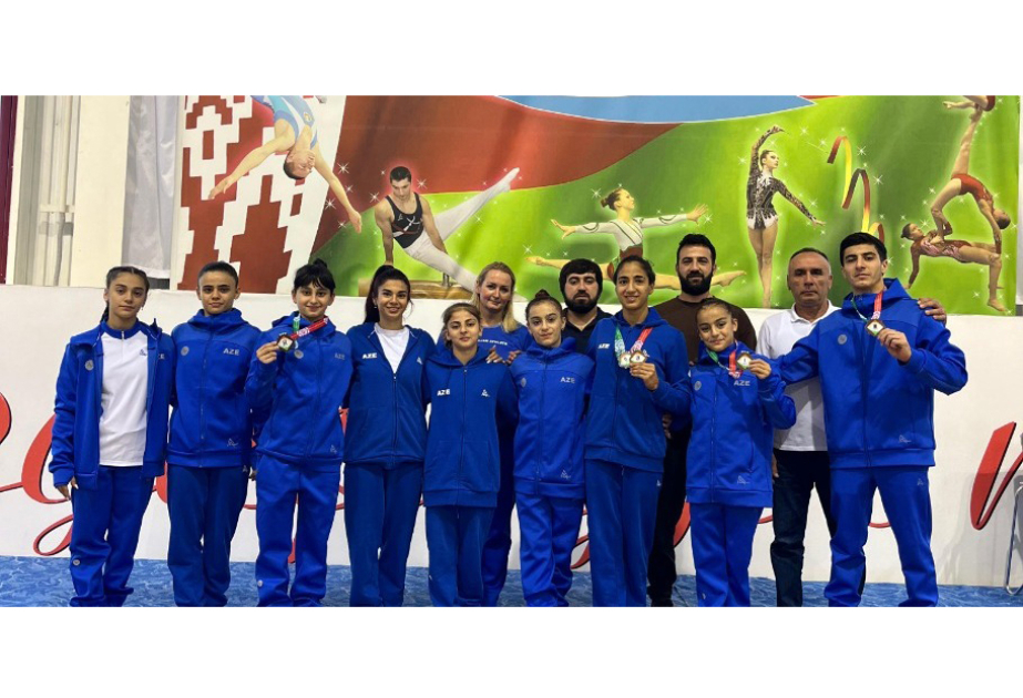 Azərbaycanın idman gimnastları beynəlxalq turnirdə 7 medal qazanıblar
