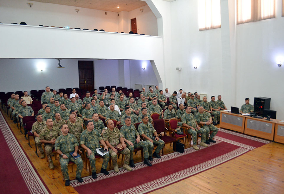 Azerbaijan Army holds training-methodical session with military lawyers