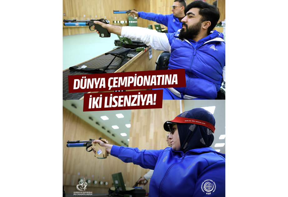 Azərbaycanın iki paragüllə atıcısı dünya çempionatına lisenziya qazanıb