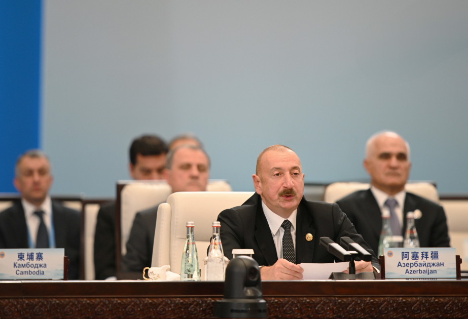 Presidente Ilham Aliyev: "Azerbaiyán es un socio confiable de China en la región"