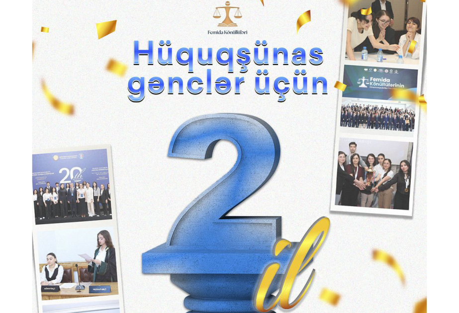 “Femida Könüllüləri” Təşkilatının yaranmasından 2 il ötür