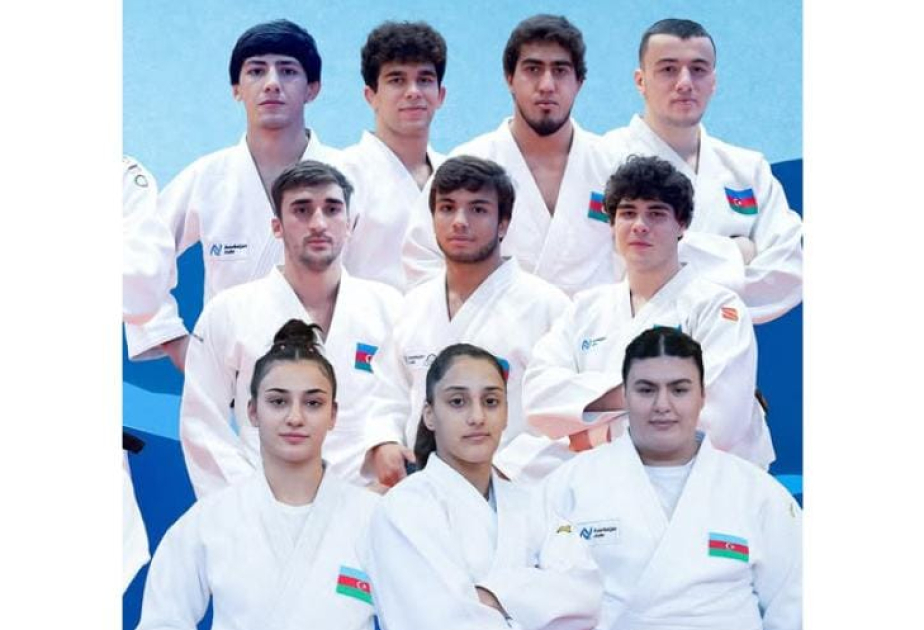 Cüdo üzrə Avropa çempionatında iştirak edəcək Azərbaycan millisi Slovakiyaya yola düşüb