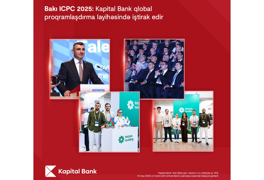 ®  Baku ICPC 2025: Kapital Bank takes part in a global programming project