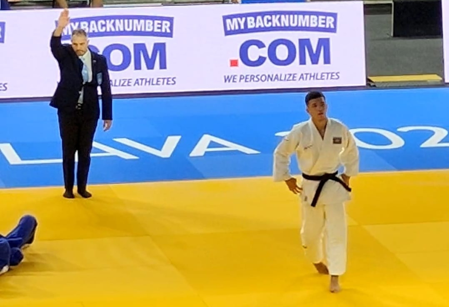 El judoca azerbaiyano venció al representante de Armenia por ippon en el Campeonato de Europa
