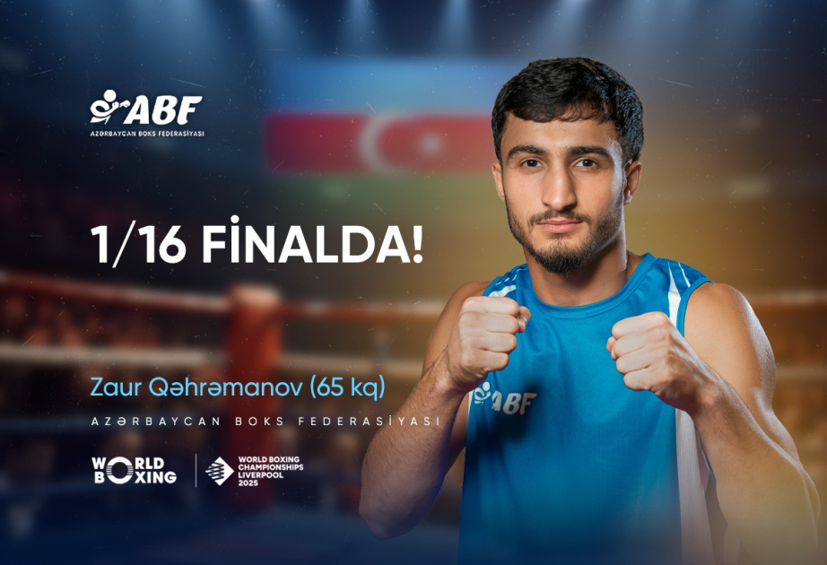 Azərbaycan boksçusu dünya çempionatına qələbə ilə başlayıb