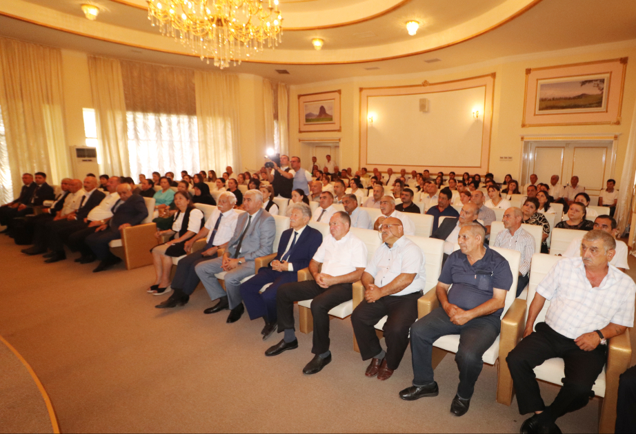 Qazaxda Aşıq Kərəm İncəlinin 80 illiyinə həsr olunmuş yubiley tədbiri keçirilib