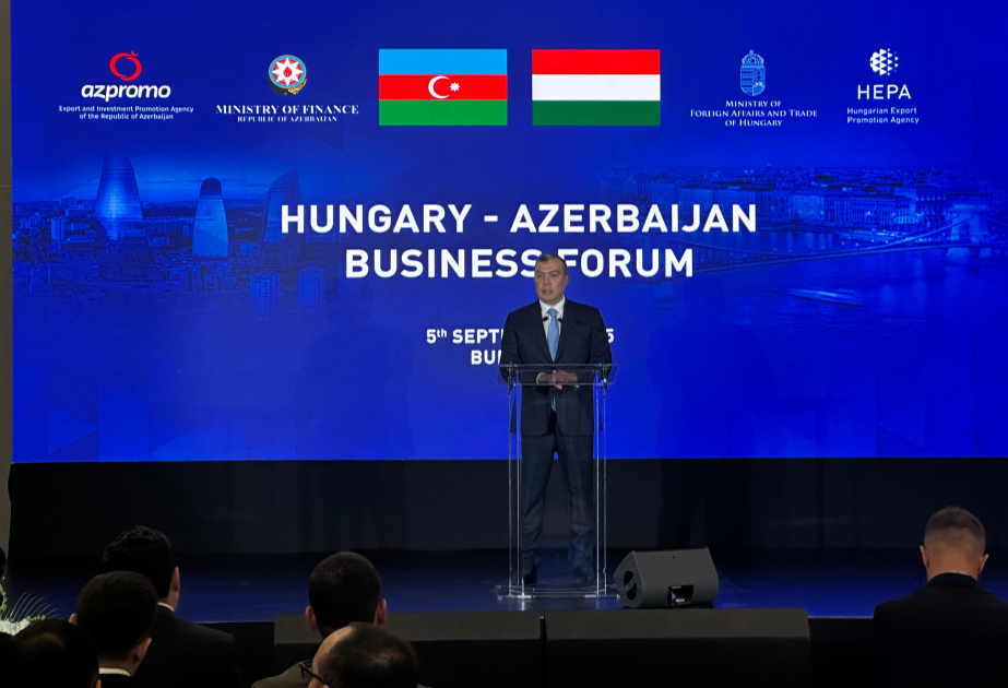 Budapeştdə Azərbaycan-Macarıstan biznes-forumu keçirilib