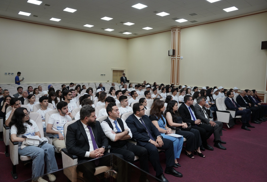 Azərbaycan Dövlət Su Ehtiyatları Agentliyinin Təlim və İnnovasiyalar Mərkəzində “WaterTech Bootcamp”ın açılış mərasimi keçirilib