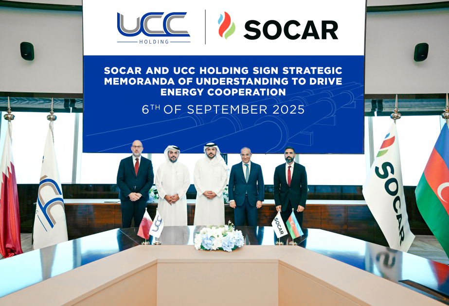SOCAR ilə “UCC Holding” arasında Anlaşma memorandumları imzalanıb
