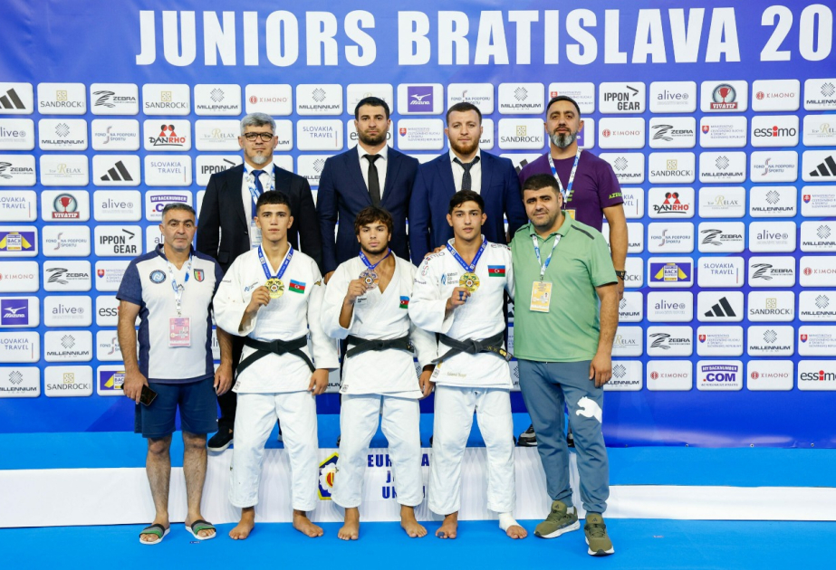 Azərbaycanın cüdo millisi Avropa çempionatında birinci olub