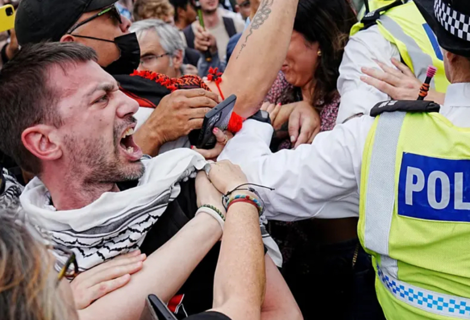890 arrested at London protest in support of Palestine Action, say police