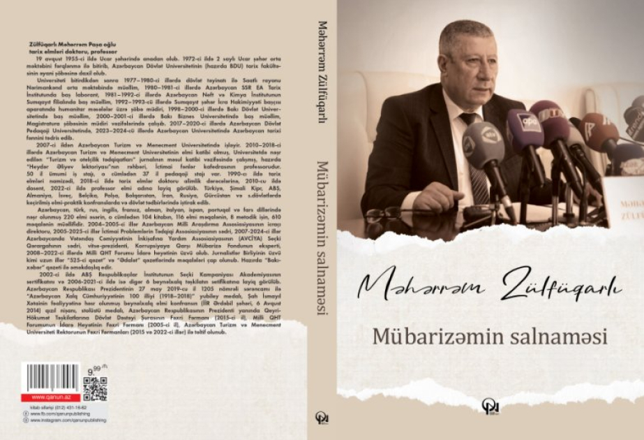 “Mübarizəmin salnaməsi” kitabı nəşr olunub