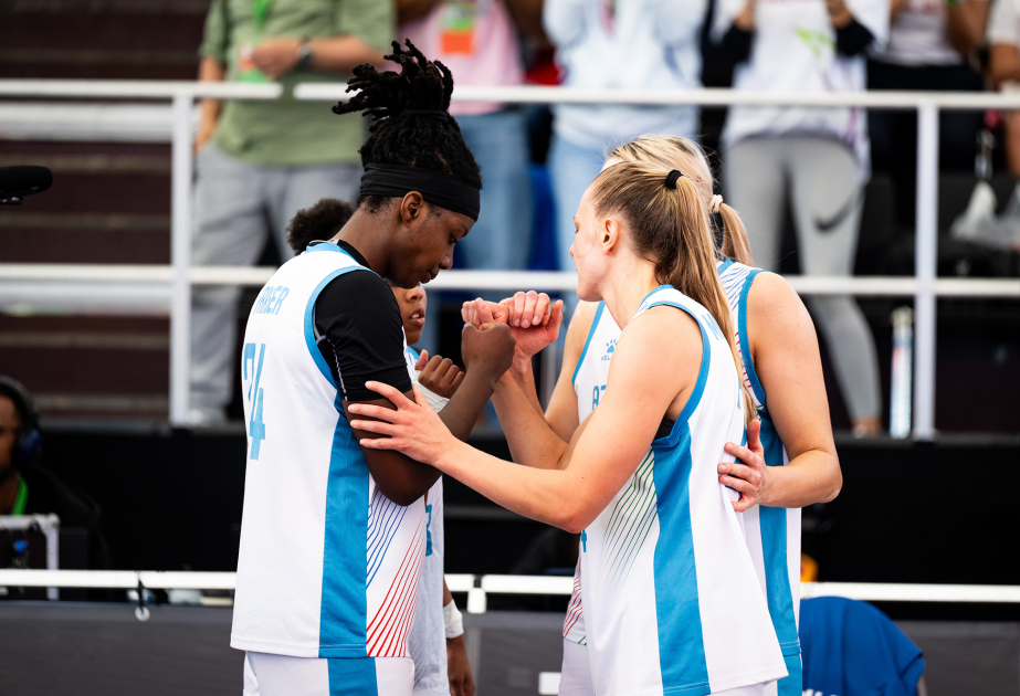 Azerbaijan women’s 3x3 basketball team rank second in Europe Cup