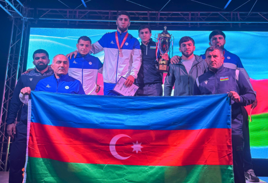 Azerbaijani wrestlers win 8 medals at Universiade of Turkic-Speaking States