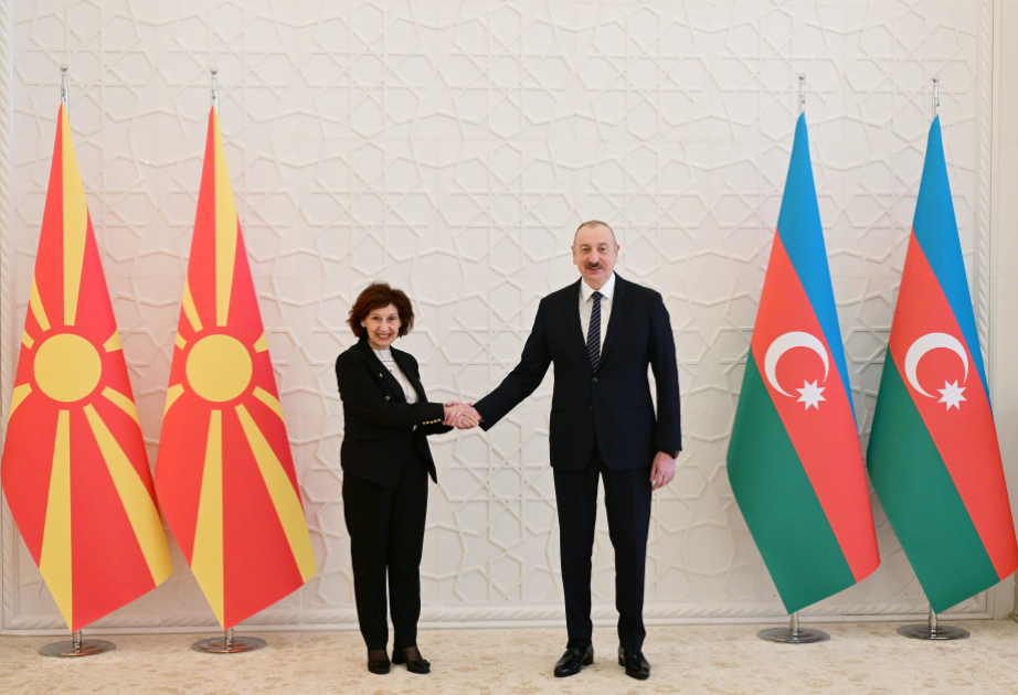 Presidente Ilham Aliyev: “Las relaciones entre Azerbaiyán y Macedonia del Norte sirven a los intereses de los dos pueblos”
