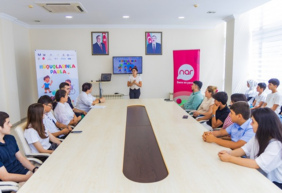 ®  “Nar” uşaqlar üçün maarifləndirici tədbirlərə dəstək verir