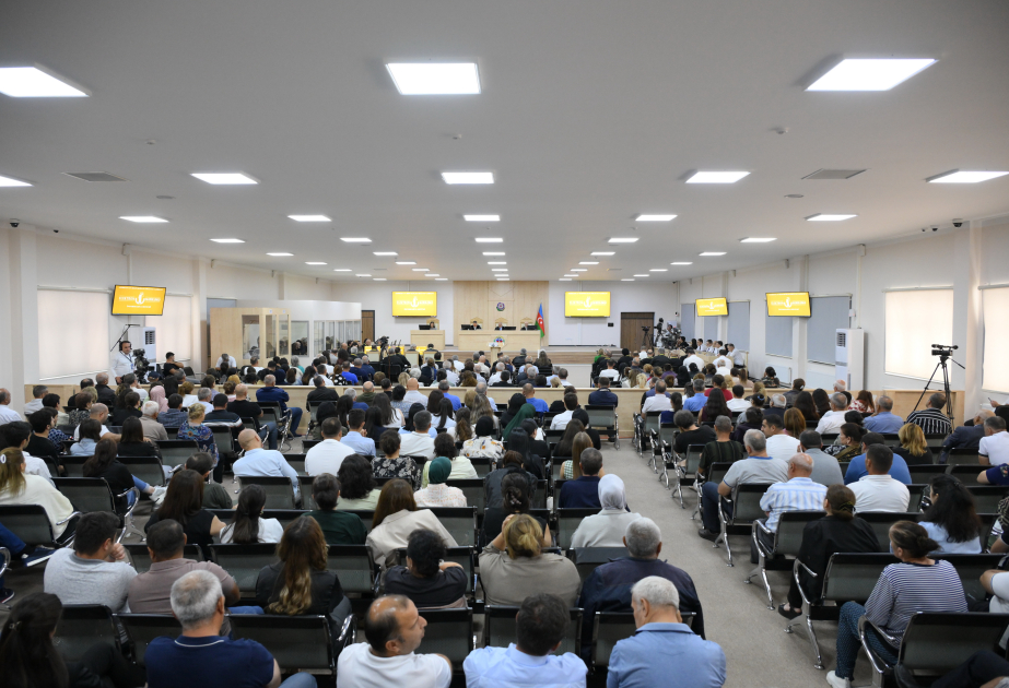 Se están examinando en el tribunal documentos relacionados con los crímenes cometidos contra los azerbaiyanos en Shusha, Khankendi, Joyalí, Aghdere, Shahbuz, Gazakh y otras zonas en 1988-1989