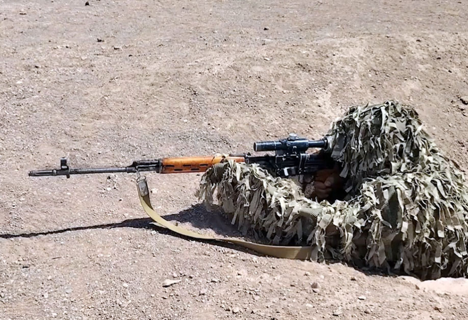 В Нахчыване завершились учебные сборы с военнообязанными