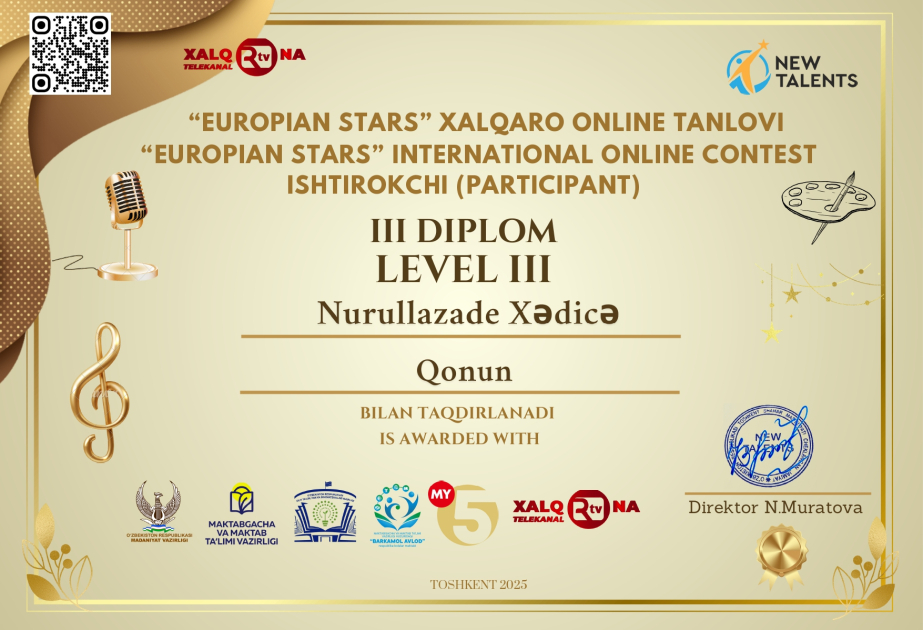Rafiq Babayev adına 11 illik Musiqi Məktəbinin növbəti uğuru