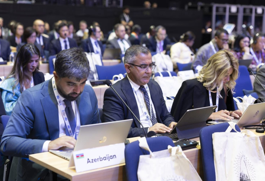 Azerbaijani delegation attends 28th Universal Postal Congress in Dubai