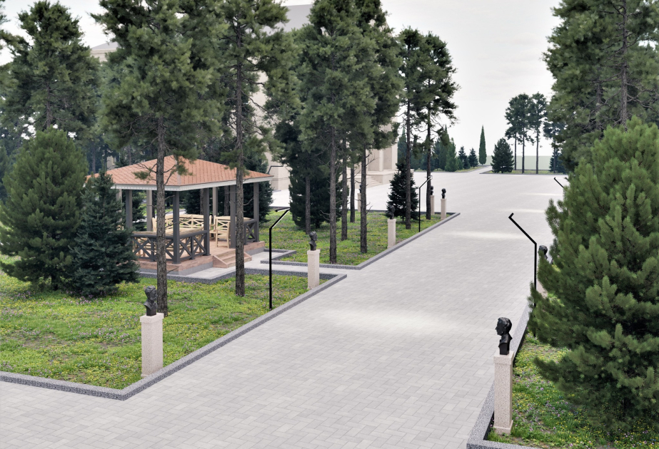 Xudat şəhərindəki park yenilənir