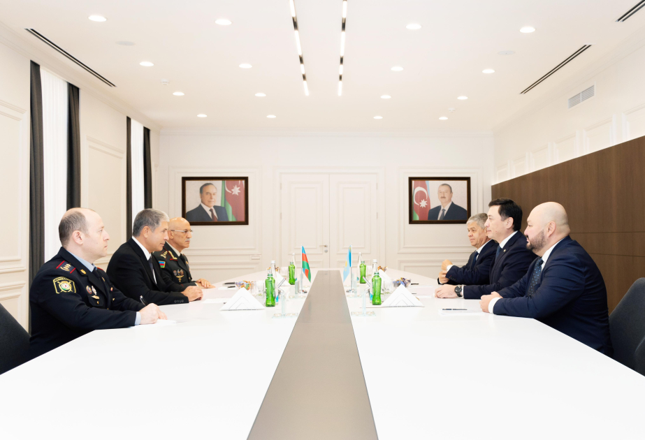 Azerbaijan’s Minister of Internal Affairs meets with Kazakh Deputy Minister of Internal Affairs