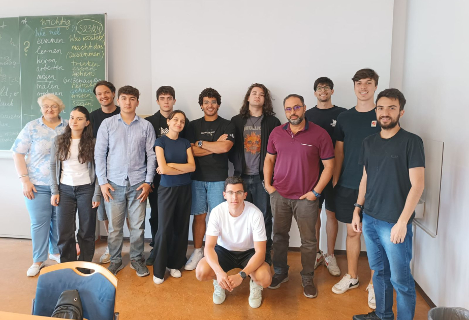 Turizm və Menecment Universitetinin tələbələri Almaniyada yay məktəbində iştirak edirlər
