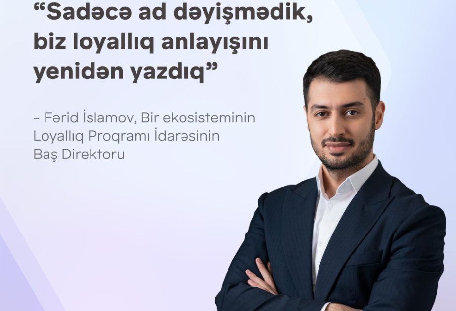 ®  Kapitalbank “We didn’t just change a name, we rewrote the concept of loyalty” – An interview with Farid Islamov about “Bir Bonus”