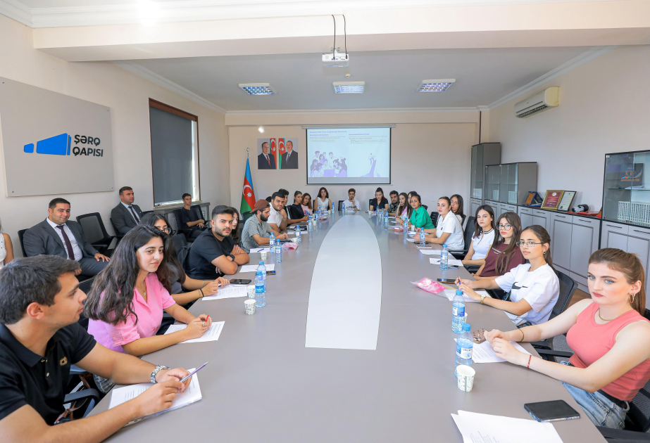 Gənc könüllülər üçün motivasiya təlimi keçirilib
