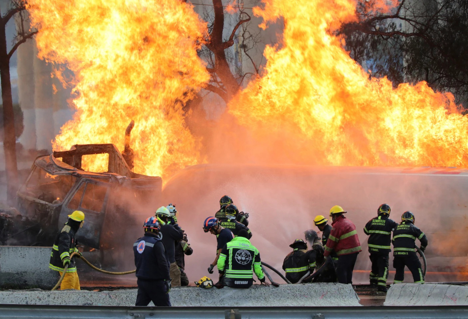 Gas tanker explosion in Mexico City kills 3 people, injures 70