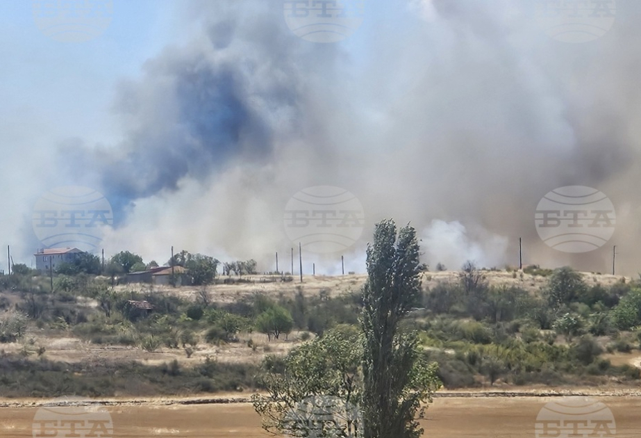 Wildfire near Karnobat contained