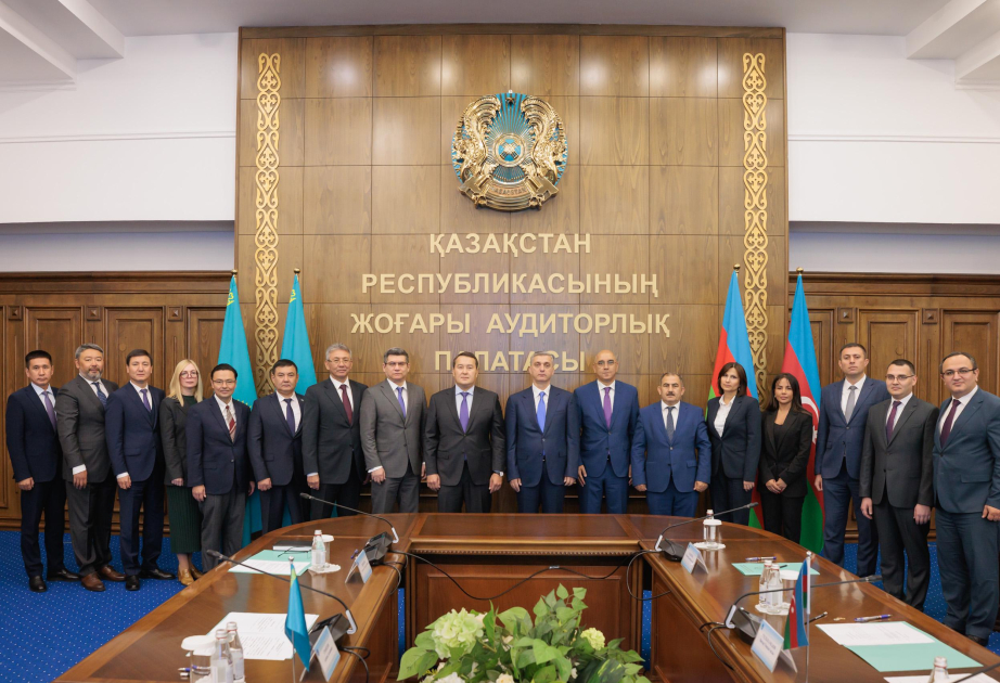 Kazajistán y Azerbaiyán fortalecen cooperación entre sus organismos de auditoría estatal