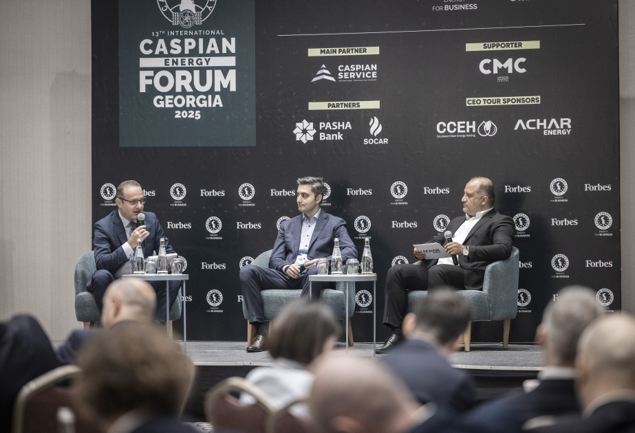 ®  Batumidə 13-cü Beynəlxalq “Caspian Energy Forum”un xüsusi sessiyası baş tutub