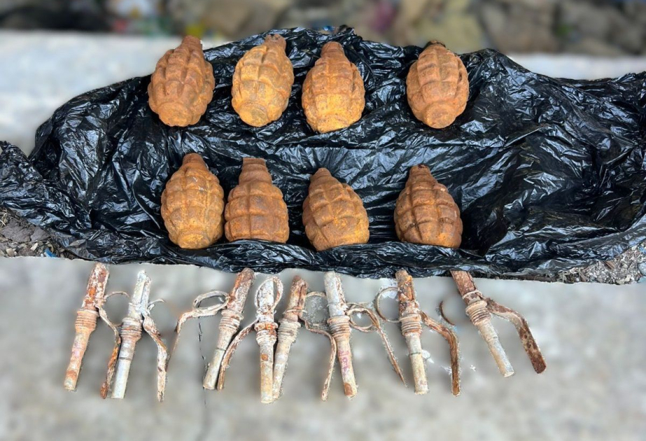 Lənkəranda istifadəsiz binada gizlədilmiş əl qumbaraları və partladıcılar aşkarlanıb