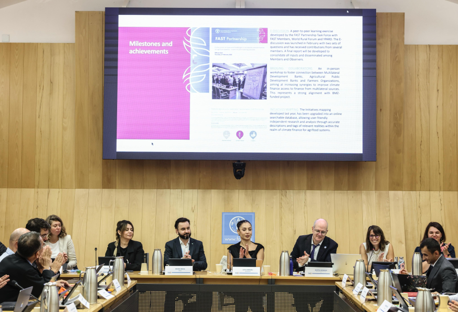 Azerbaijani delegation attends FAST partnership meeting in Rome