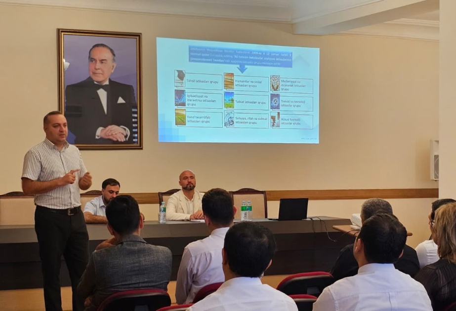 DİM Gəncədə dövlət qulluqçuları üçün təlimləri davam etdirir