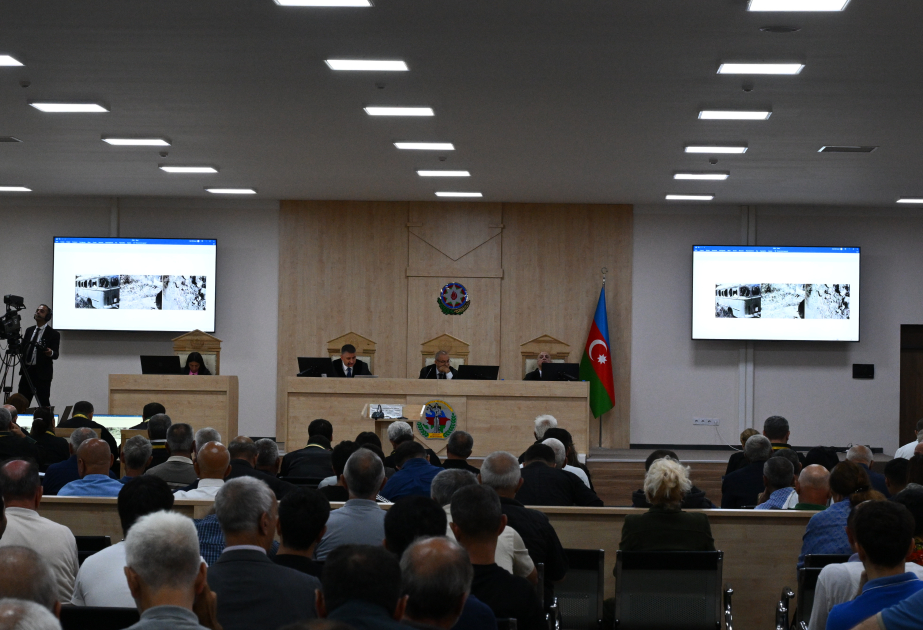 В суде оглашены документы по обстрелу Арменией территорий Азербайджана в 1990 году и убийству должностного лица