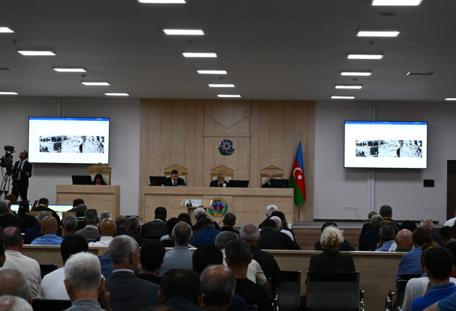 محكمة باكو العسكرية تواصل النظر في مستندات الجرائم البشرية المرتكبة على يد الأرمن ضد الأذربيجانيين