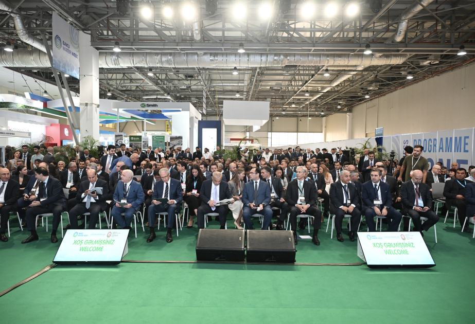 Seguridad hídrica global y retos climáticos debatidos en la Semana del Agua de Bakú 2025