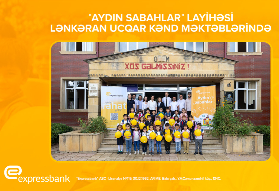 ®  “Expressbank” Lənkəranda Bilik Günü münasibətilə tədbir keçirib
