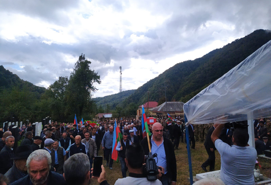 El mártir desaparecido de la Primera Guerra de Karabaj fue enterrado en el distrito de Gabala