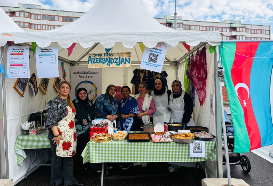 Azərbaycan mətbəxi Höteborqda keçirilən kulinariya festivalında təqdim olunub