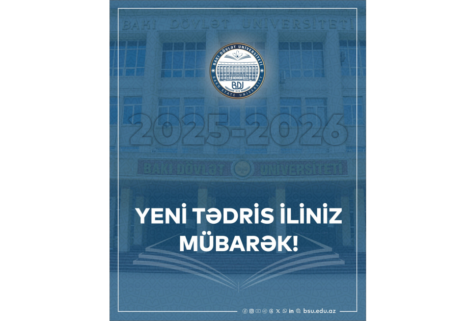 BDU-da yeni tədris ili başlayıb