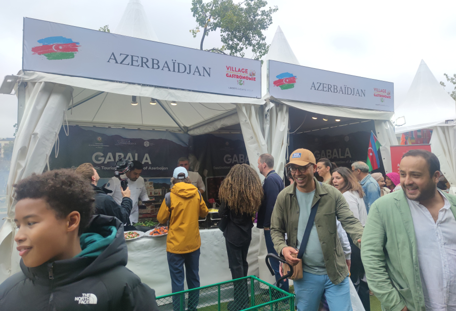 Azerbaijan highlights its cuisine at International Gastronomy Village in Paris