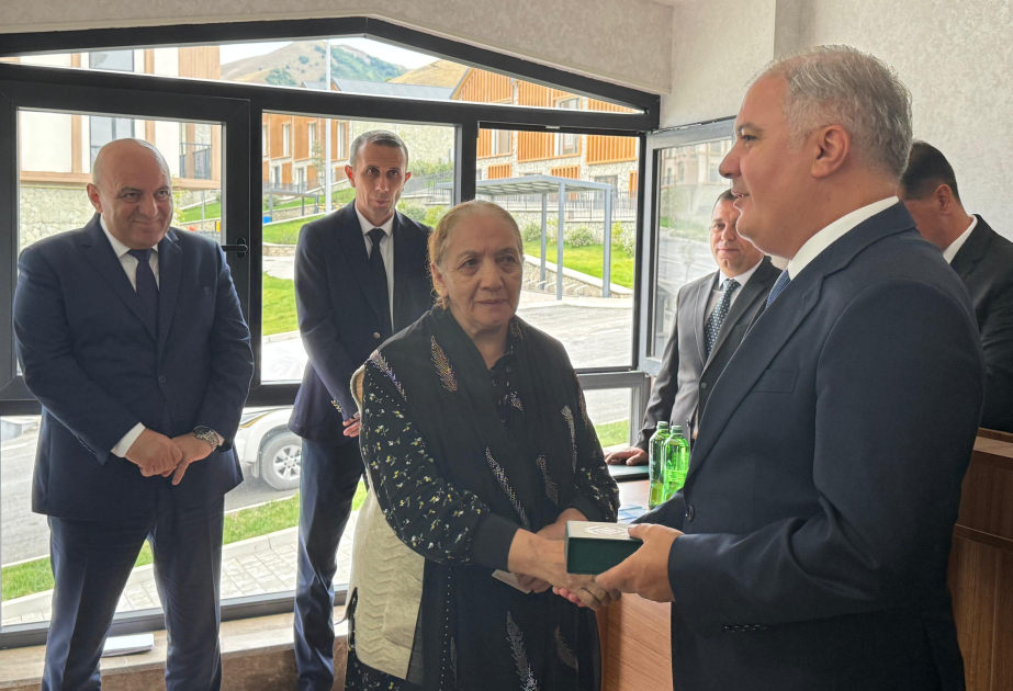 32 families relocated to Kalbajar city get house keys