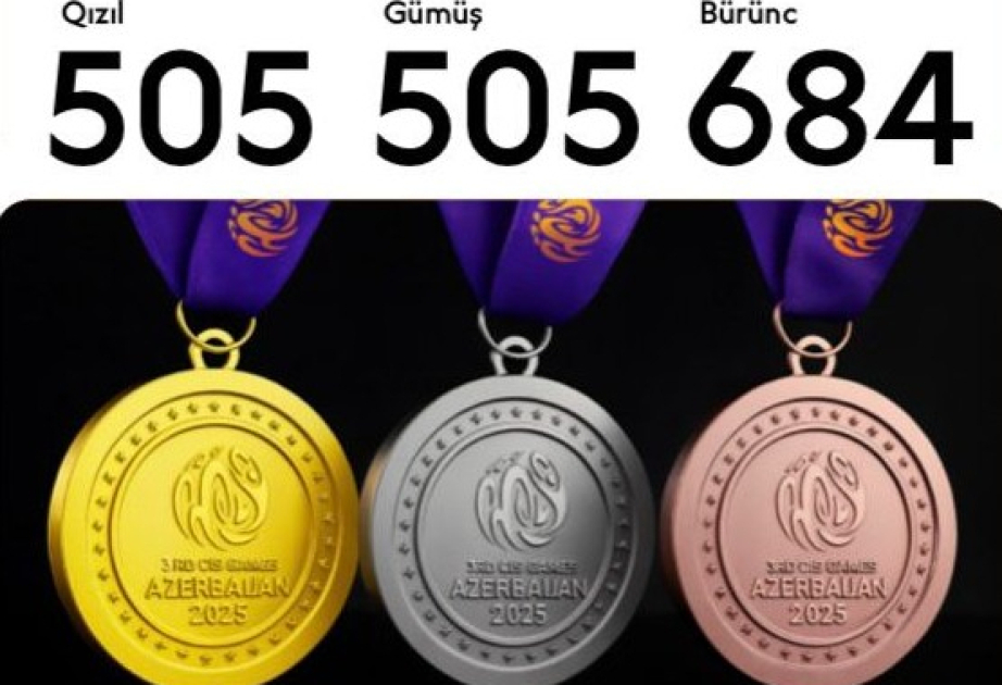 3rd CIS Games medals revealed