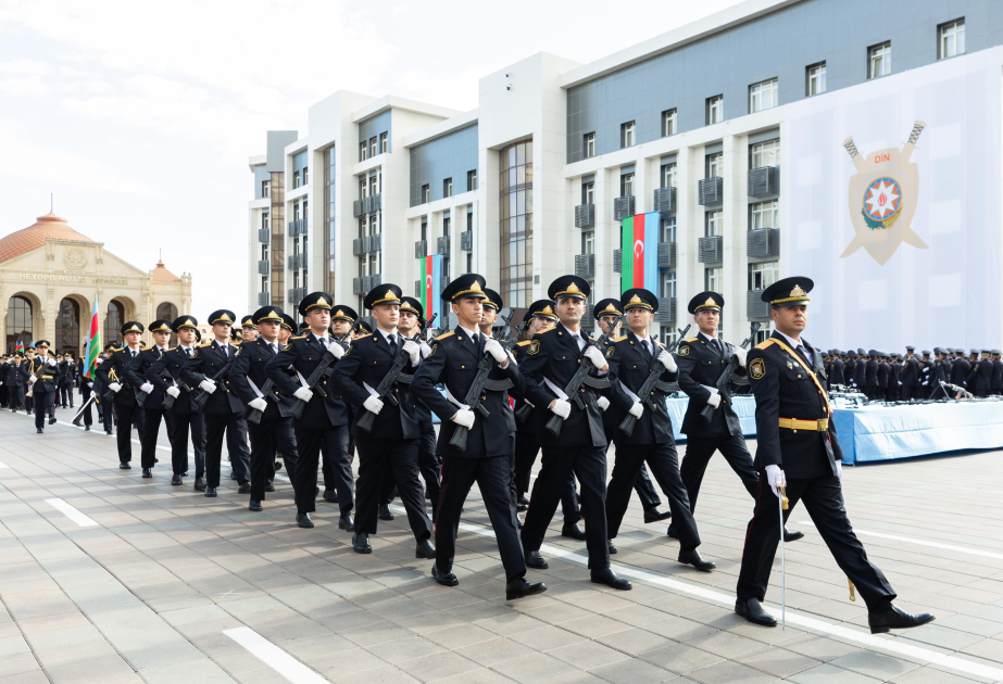 Polis Akademiyasında Bilik Günü və andiçmə mərasimi keçirilib VİDEO