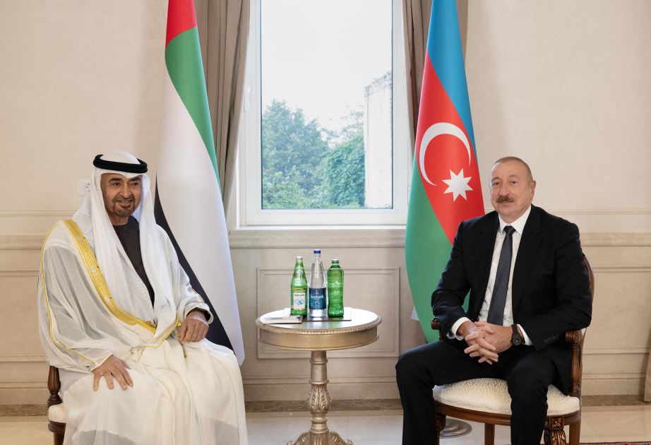 Entretien en tête-à-tête des présidents de l’Azerbaïdjan et des Émirats arabes unis VIDEO