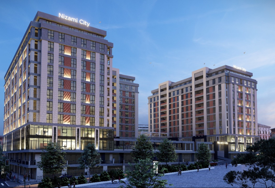 ®  Möhtəşəm yaşayış kompleksi - Nizami City! VİDEO