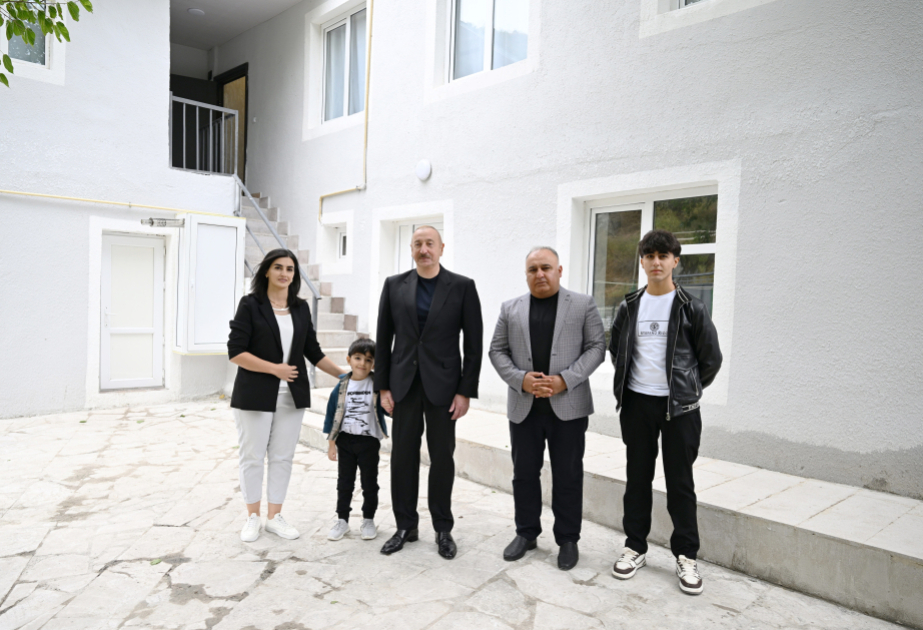 Şuşakənd sakini: Prezidentlə görüş mənim və ailəm üçün unudulmaz anlarla dolu bir gün oldu VİDEO